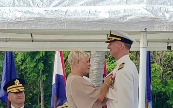 Change of Command: Triple Hatted Medical Commander at Guantanamo Bay