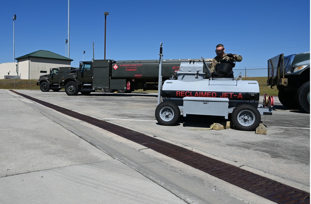 Fuel to keep the aircraft flying at Sentry Savannah 22-1