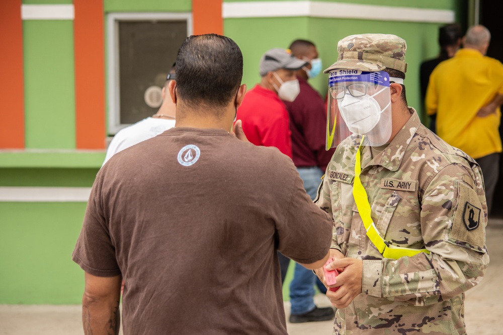 PRNG supports Covid-19 testing on the island
