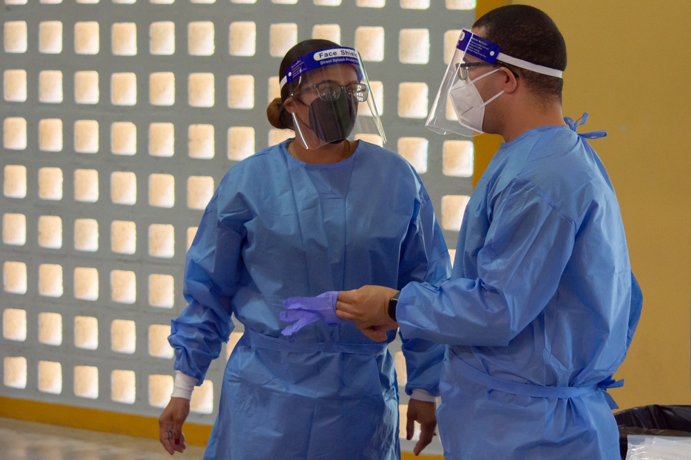 PRNG supports Covid-19 testing on the island