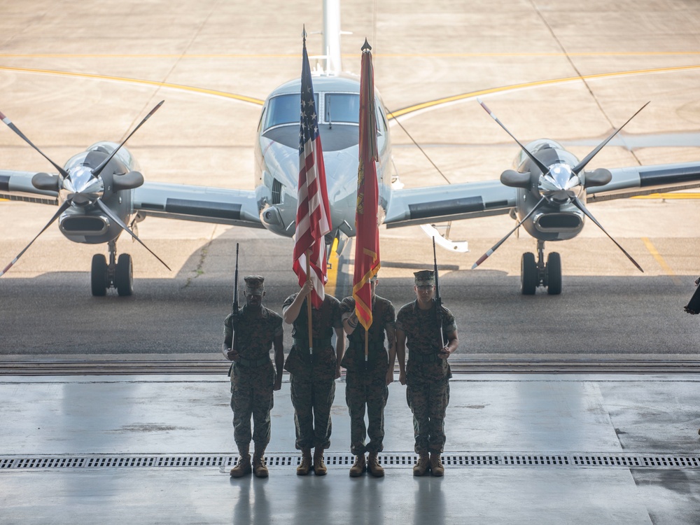 Marine Aircraft Group 49 Detachment C, 4th Marine Aircraft Wing Sergeant Major Relief And Appointment Ceremony