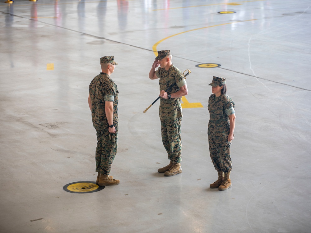 Marine Aircraft Group 49 Detachment C, 4th Marine Aircraft Wing Sergeant Major Relief And Appointment Ceremony