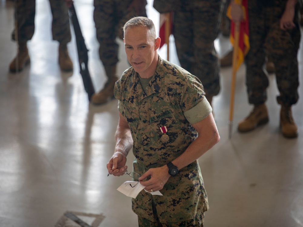 Marine Aircraft Group 49 Detachment C, 4th Marine Aircraft Wing Sergeant Major Relief And Appointment Ceremony