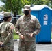 Lt. Gen. Marc H. Sasseville visits JTF-PR operations.