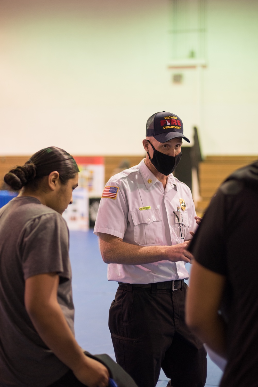 Idaho National Guard participate in the Shoshone-Paiute School Job Fair