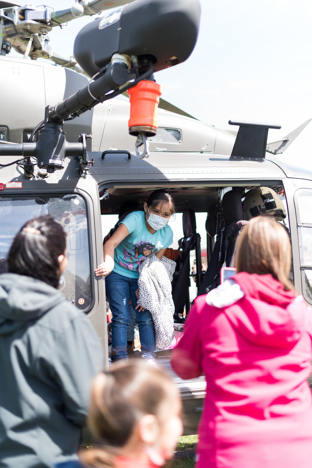 Idaho National Guard participate in the Shoshone-Paiute School Job Fair