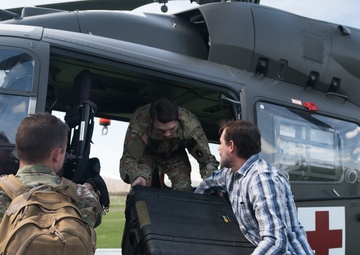 Idaho National Guard participate in the Shoshone-Paiute School Job Fair