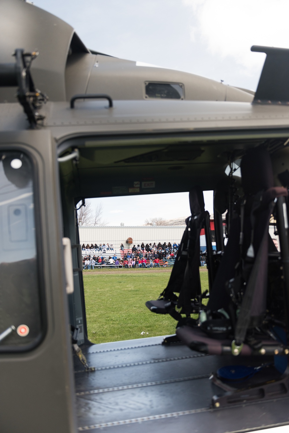 Idaho National Guard participate in the Shoshone-Paiute School Job Fair