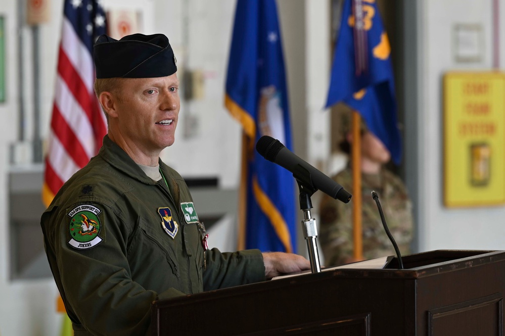 33rd OSS Change of Command