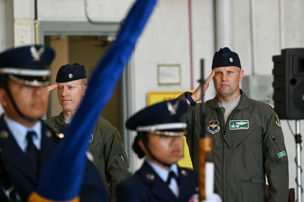 33rd OSS Change of Command