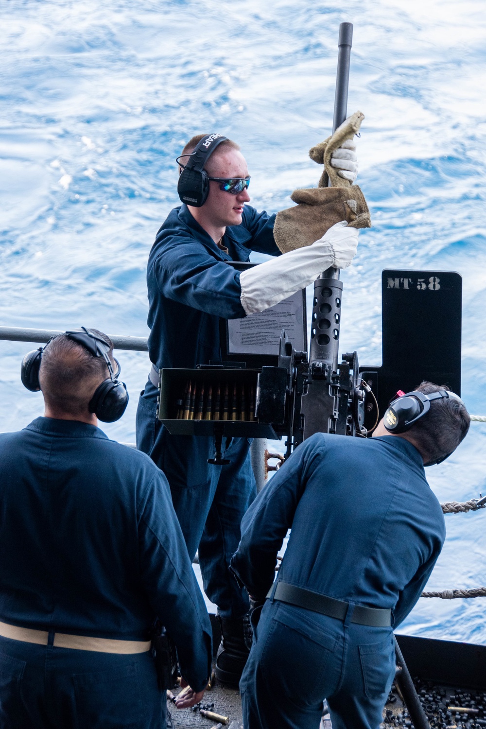 USS Ronald Reagan (CVN 76) Conducts Live-Fire Qualification