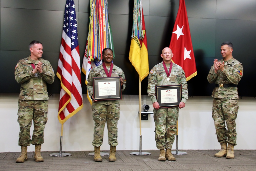 Division Surgeon Leaders inducted into The Order of Military Medical Merit