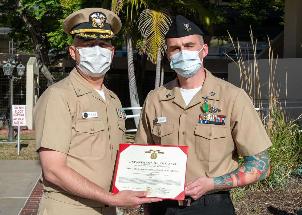 NMRTC San Diego Awards Sailors