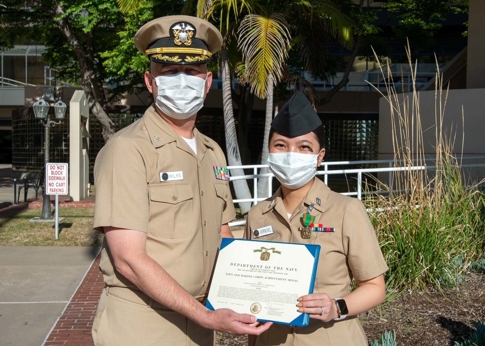 NMRTC San Diego Awards Sailors