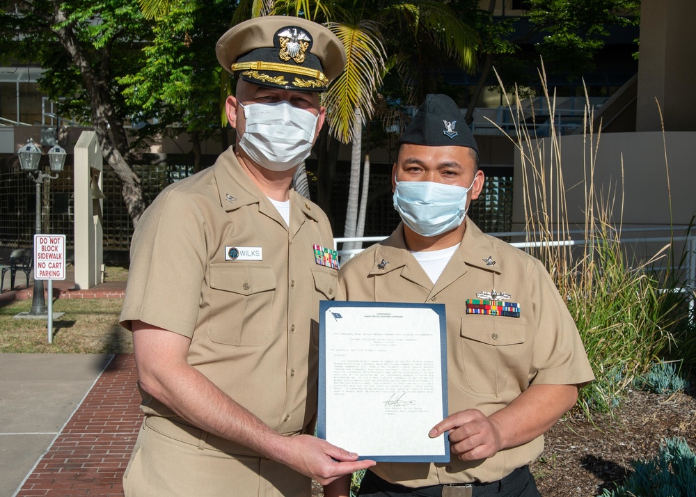 NMRTC San Diego Awards Sailors