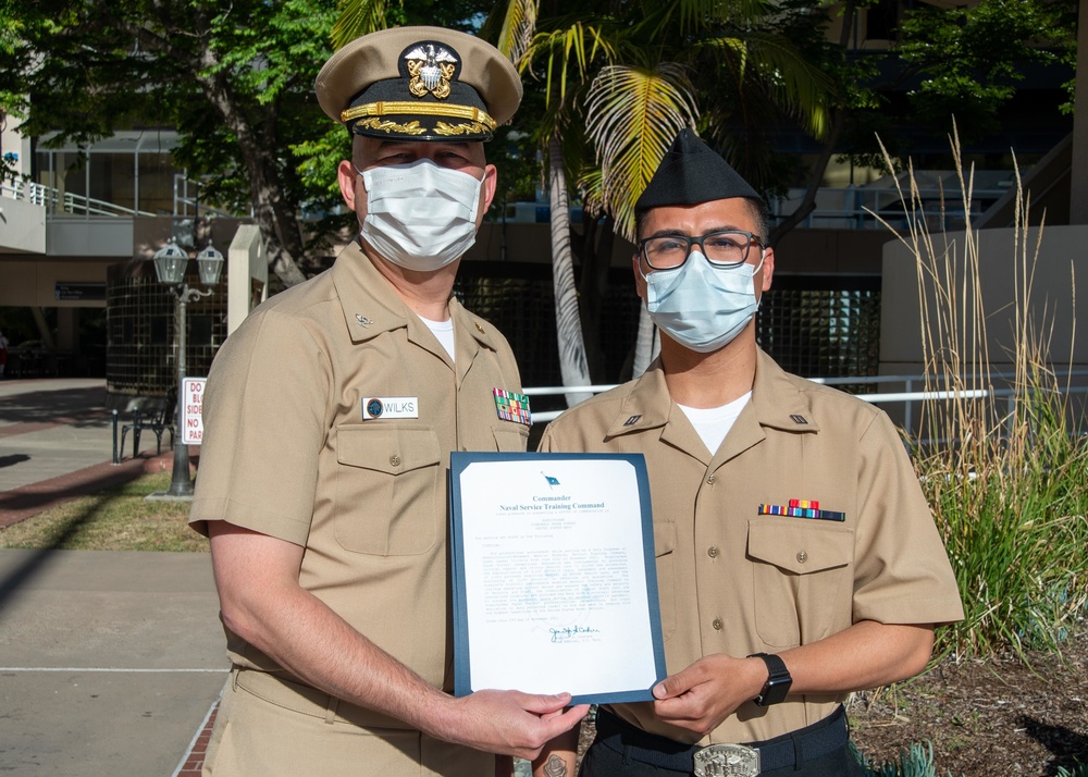 NMRTC San Diego Awards Sailors