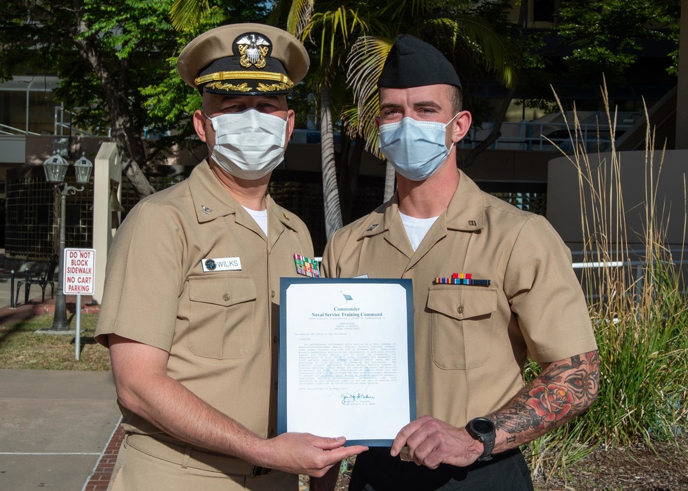 NMRTC San Diego Awards Sailors