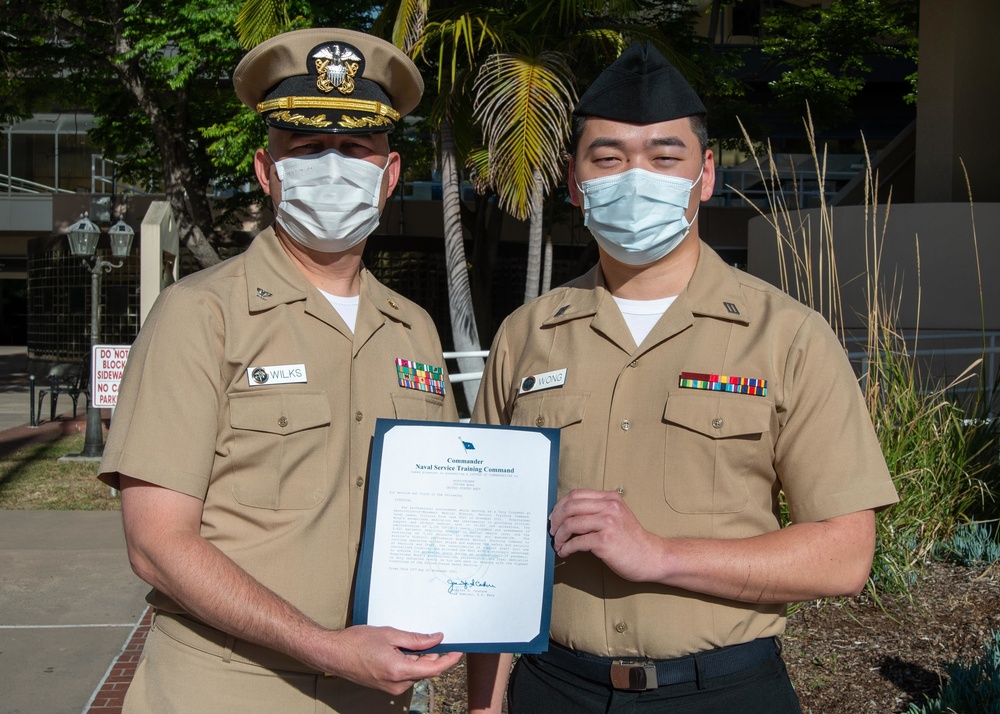 NMRTC San Diego Awards Sailors