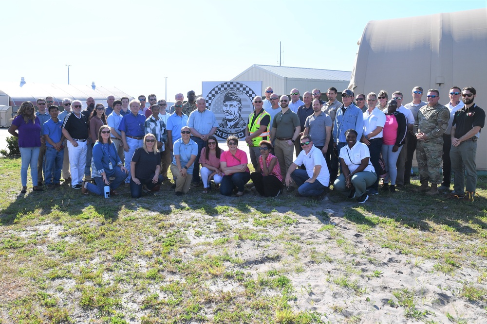 Mobile LDP Visits Tyndall Area Office, Team Tyndall