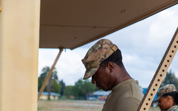 1208th Quartermaster hydrates partner nations