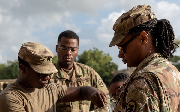 1208th Quartermaster hydrates partner nations