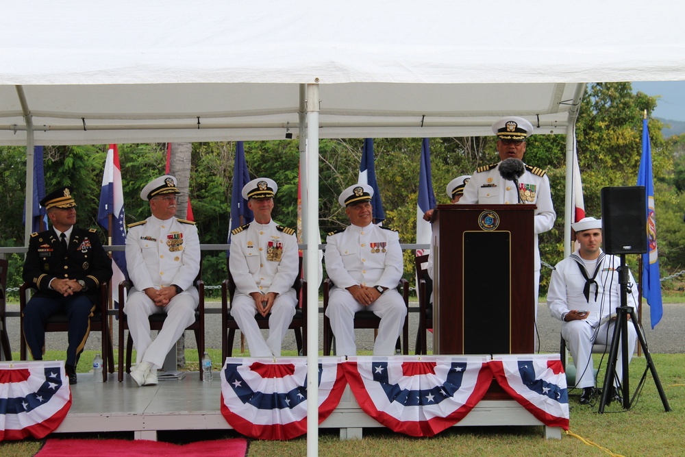 Change of Command: Triple Hatted Medical Commander at Guantanamo Bay
