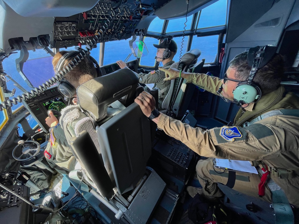 The 36th Airlift Squadron give Marara 22 participants a lift
