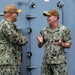 VADM Kitchener Visits GHWB