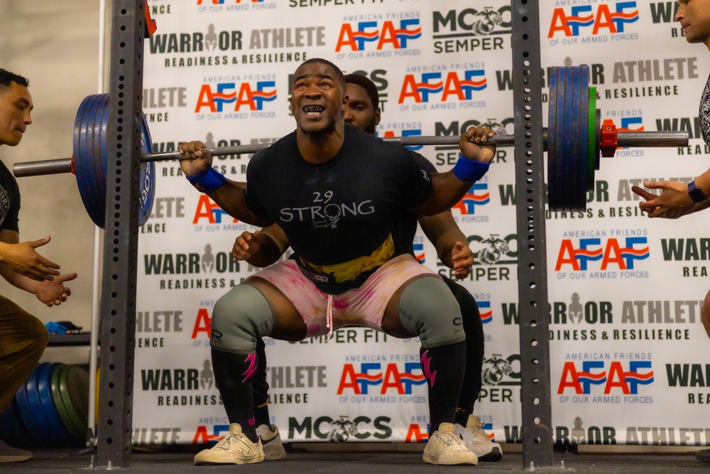 Twentynine Palms Warrior Athlete program hosts weightlifting competition
