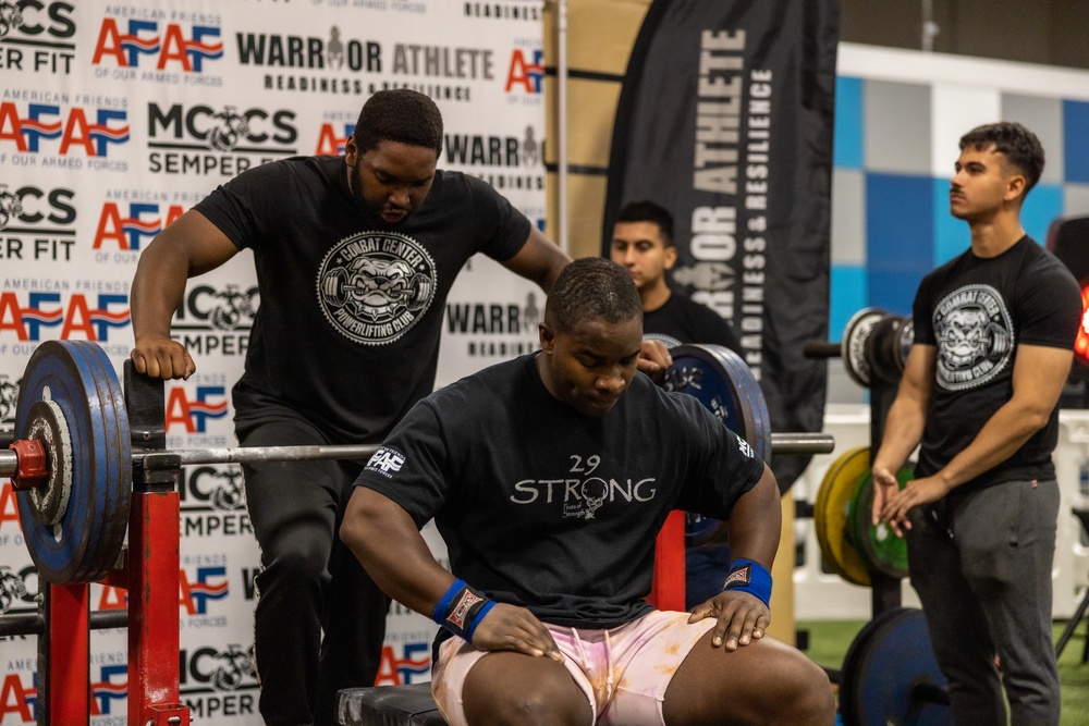 Twentynine Palms Warrior Athlete program hosts weightlifting competition