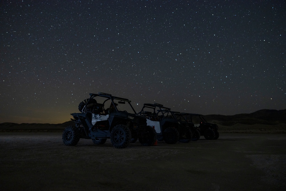 Combat Center PMO patrols Johnson Valley Shared Use Area during MWX 3-22