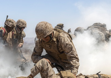 MWSS 273 Marines train in defense of Forward Arming and Refueling Point