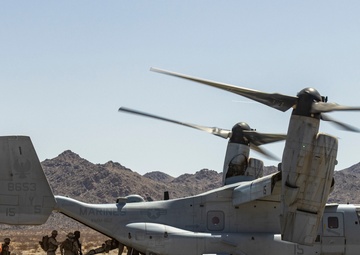 MWSS 273 Marines train in defense of Forward Arming and Refueling Point