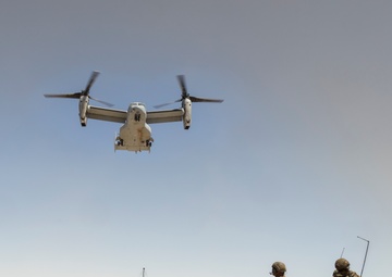 MWSS 273 Marines train in defense of Forward Arming and Refueling Point