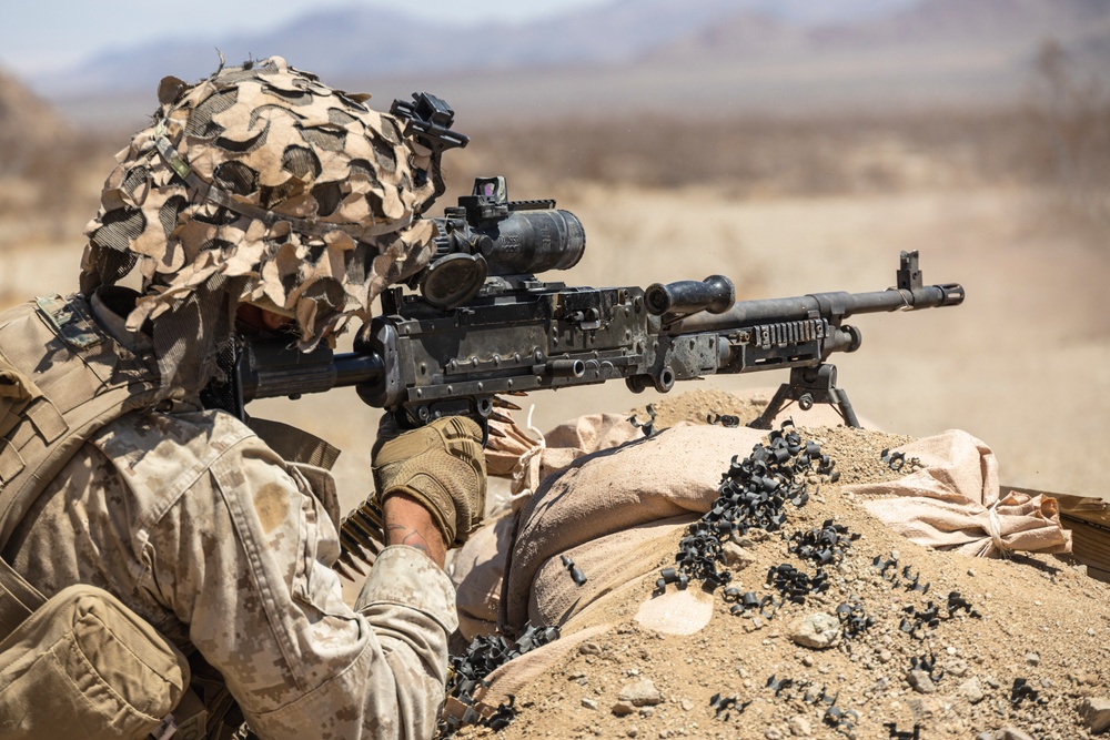 MWSS 273 Marines train in defense of Forward Arming and Refueling Point