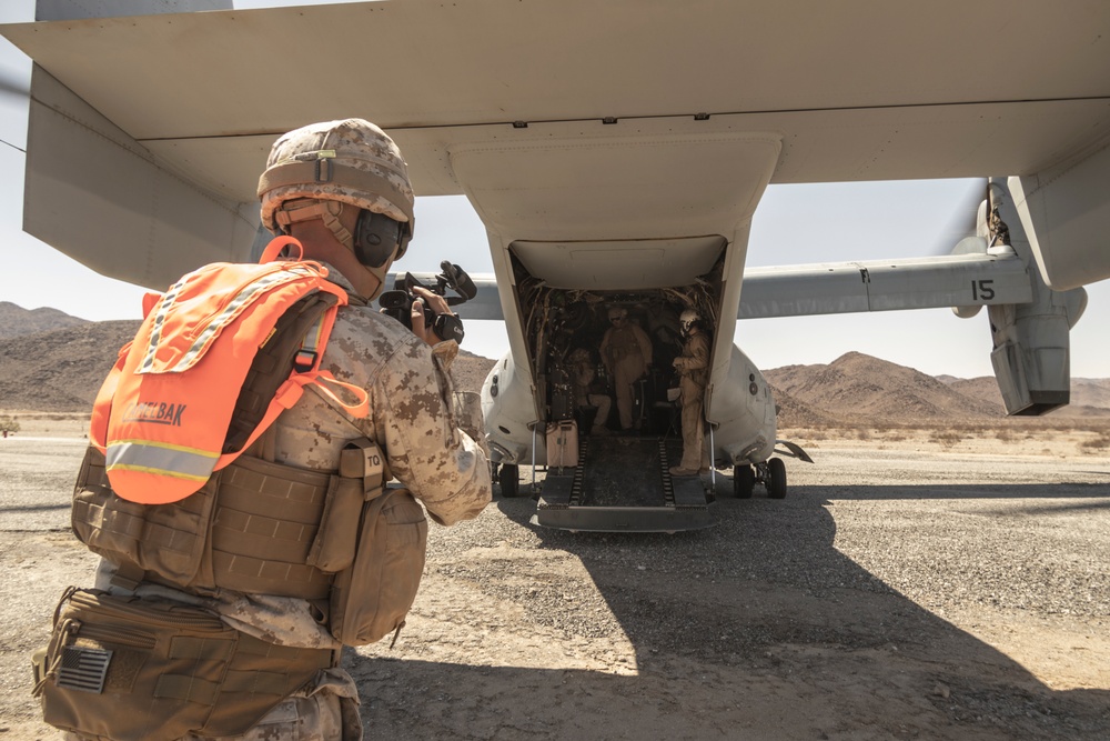 MWSS 273 Marines train in defense of Forward Arming and Refueling Point