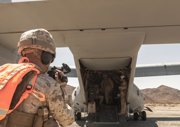 MWSS 273 Marines train in defense of Forward Arming and Refueling Point