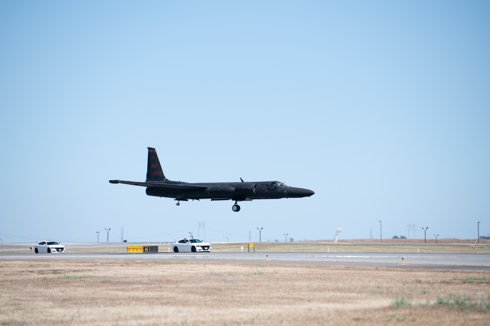 Travis AFB air show rehearsal