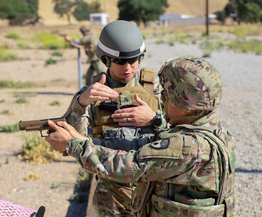 49th MP BDE HHC at Qualification Range