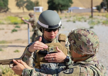 49th MP BDE HHC at Qualification Range