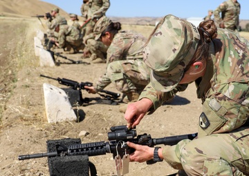 49th MP BDE HHC at Qualification Range
