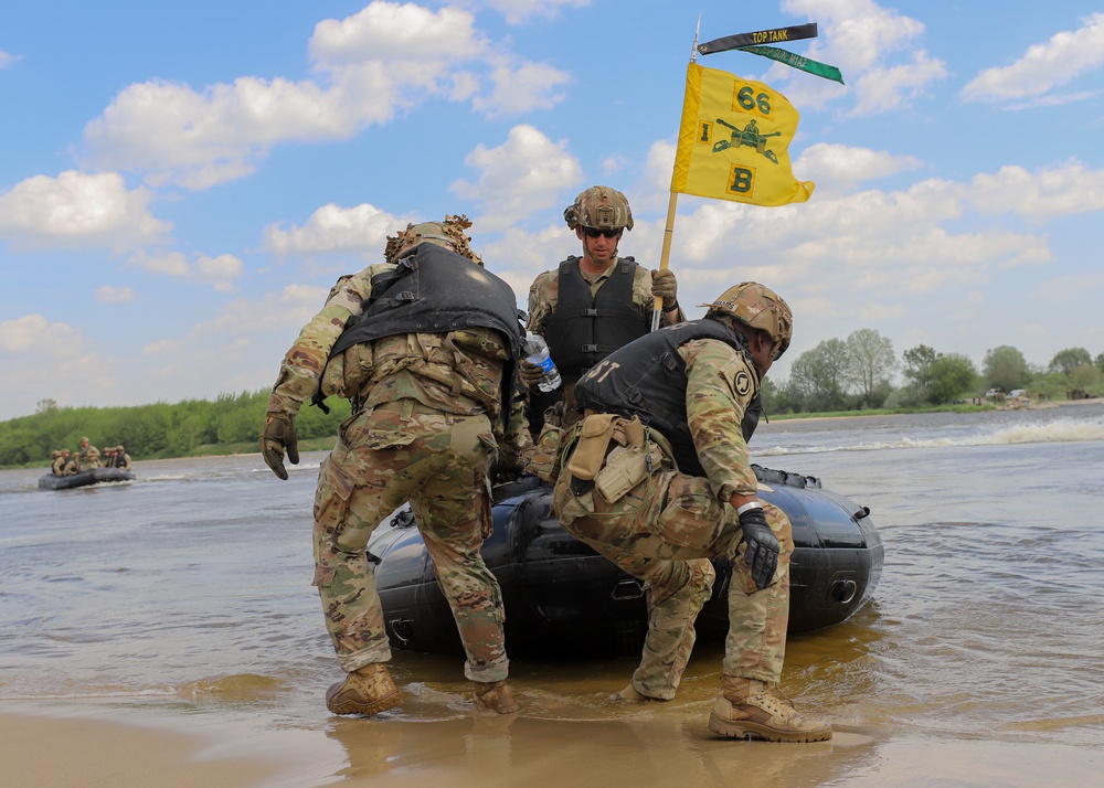 Defender Europe 2022 Wet Gap Crossing Exercise