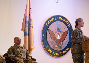 Combined, joint task force in Africa welcomes first female commanding general