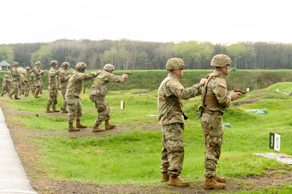 Region IV Best Warrior Competition: M9 Pistol Qualification