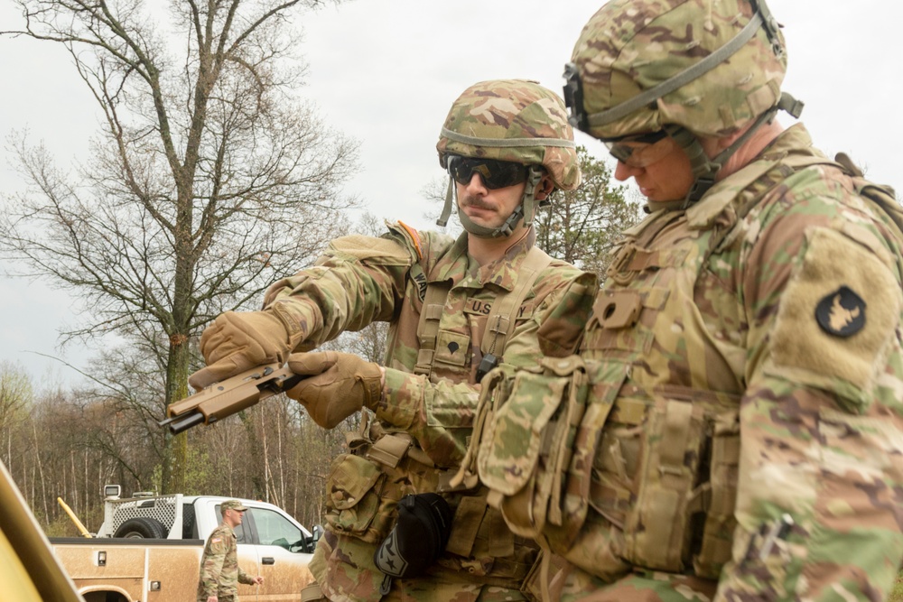 Region IV Best Warrior Competition: M9 Pistol Qualification