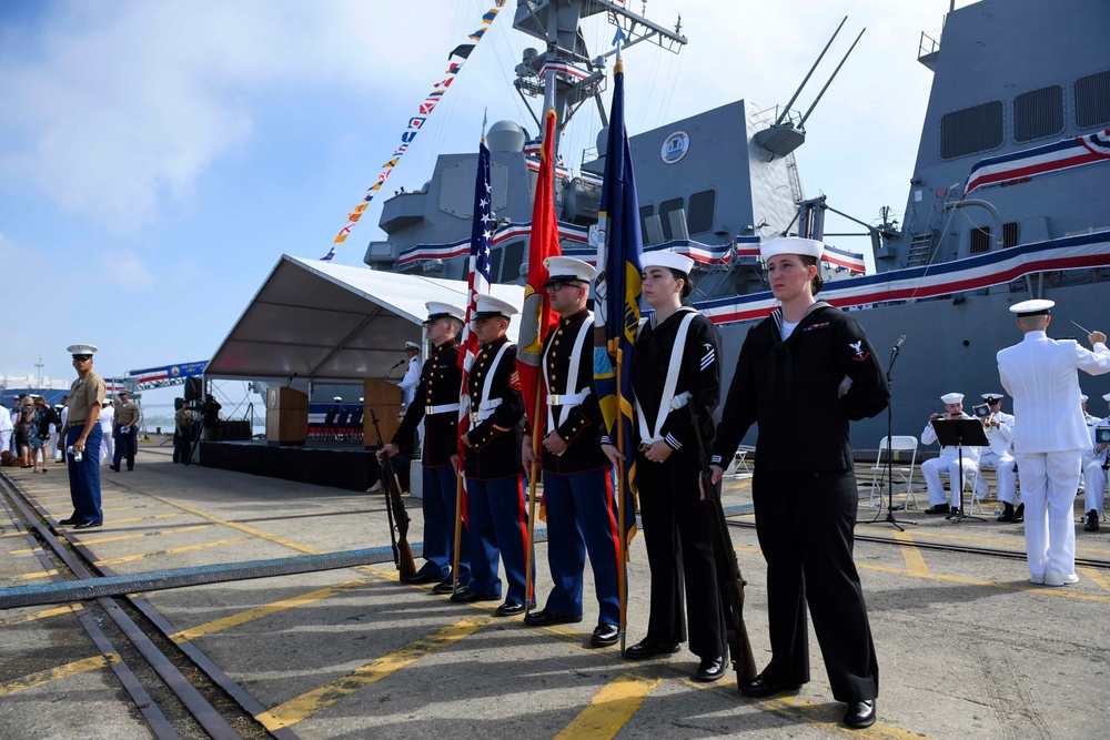 USS Frank E. Petersen Commissioned in Charleston, S.C.