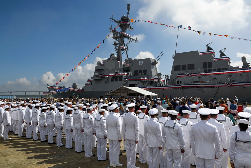 DVIDS - Images - USS Frank E. Petersen Commissioned in Charleston, S.C ...