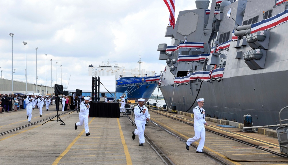 USS Frank E. Petersen Commissioned in Charleston, S.C.