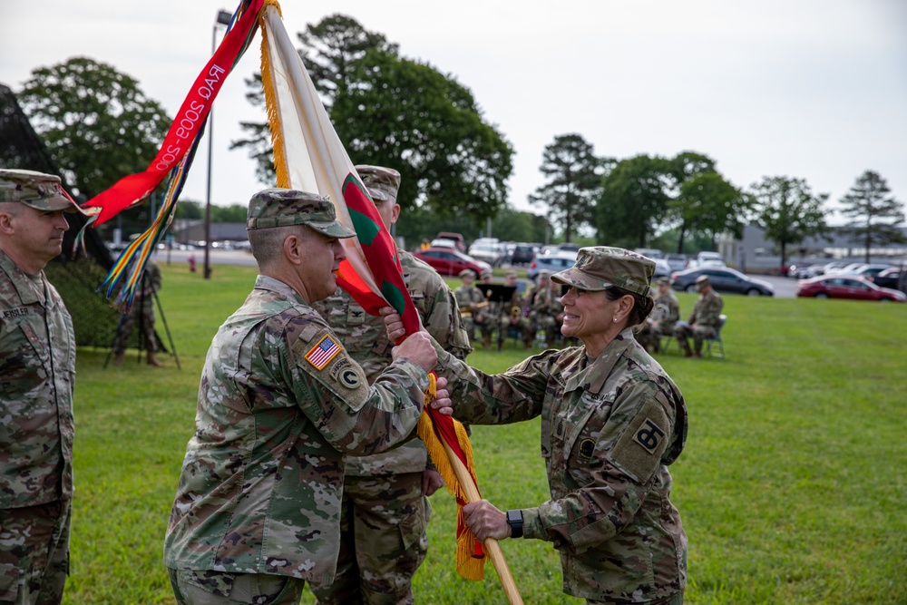 Army Reserve Tough 'Ombres host change of command ceremony