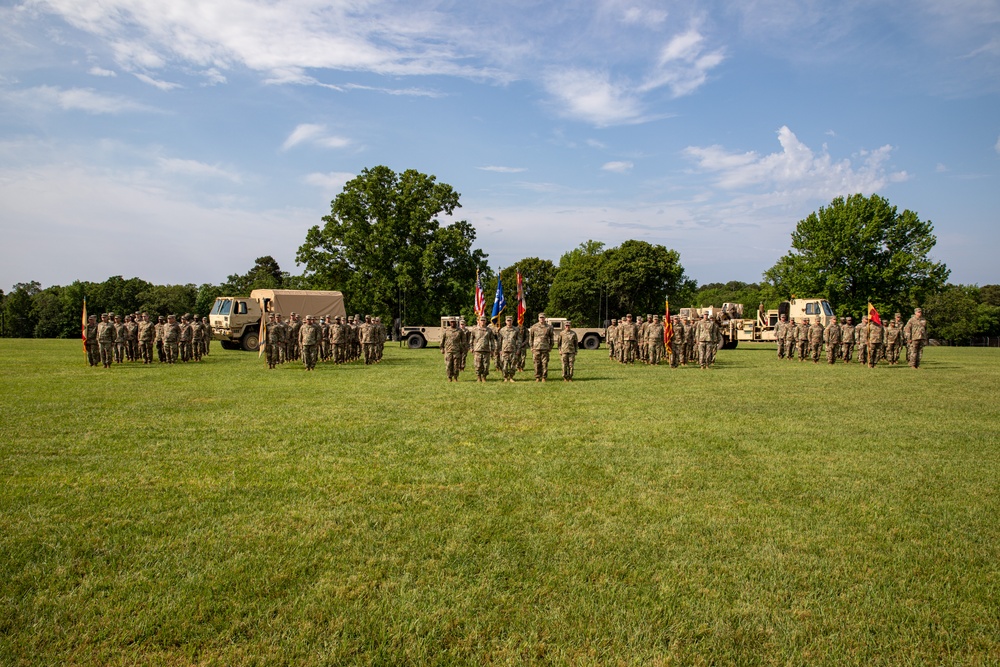 Army Reserve Tough 'Ombres host change of command ceremony